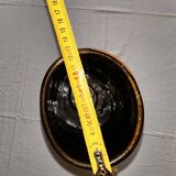 Grand vase tubulaire en céramique Jean Varoqueaux pour la poterie périgordine
