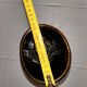 Large tubular ceramic vase Jean Varoqueaux for Périgord pottery