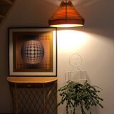 Swedish vintage pendant light / Design by Hans Agne Jakobsson / 60's