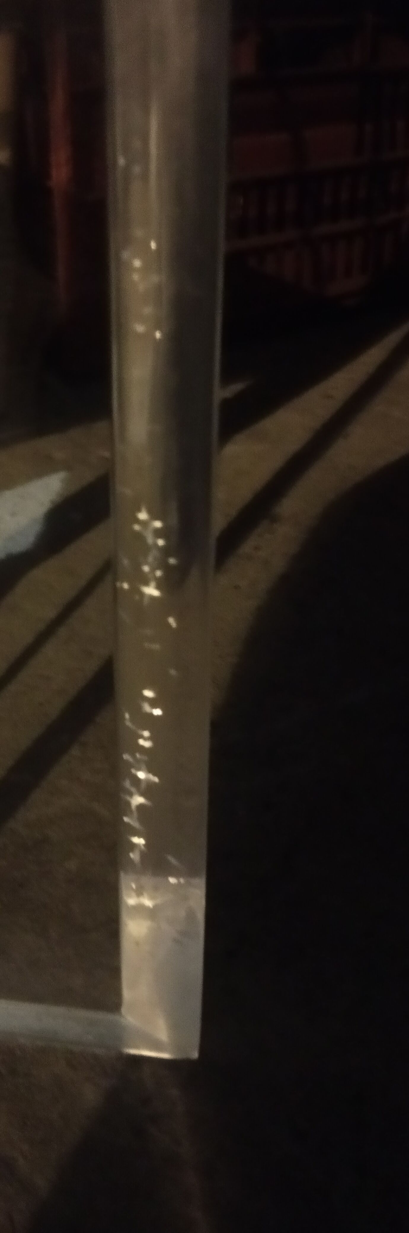 David Lange Glass and Plexi Console