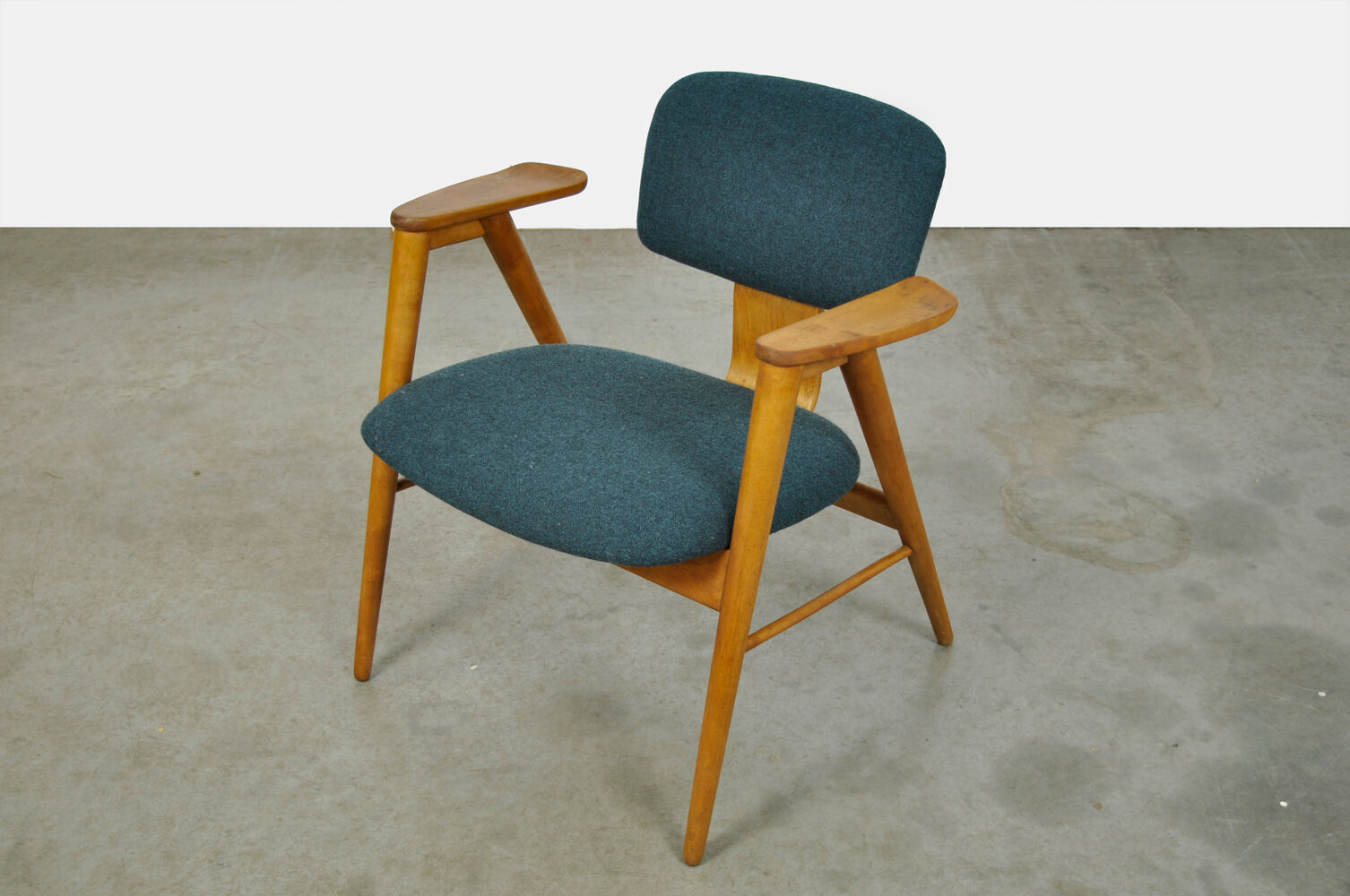 Mid-century set of two Birch armchairs FT14 by Cees Braakman for Pastoe, 1950s
