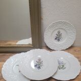 Set of 4 royal cauldom plates
