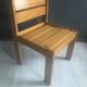 6 chaises de salle à manger en pin, Suède années 70