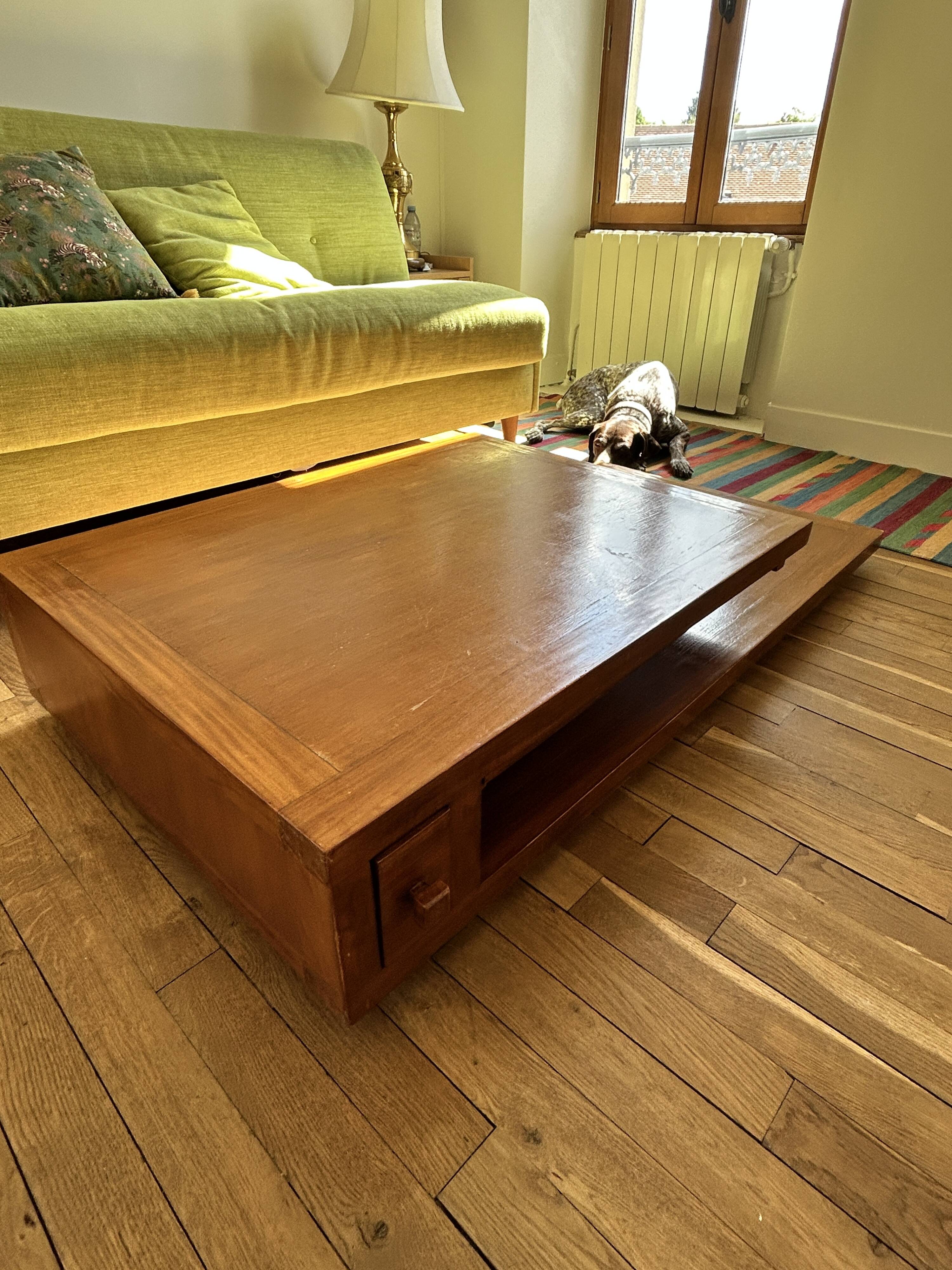 Table basse Steiner Paris — circa 1970-1980