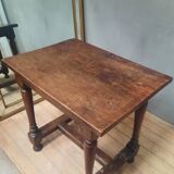 Rustic rectangular table from the eighteenth century