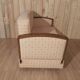 Old art deco style bench