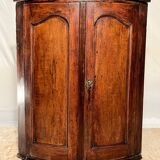 18th century corner, with curved walnut door