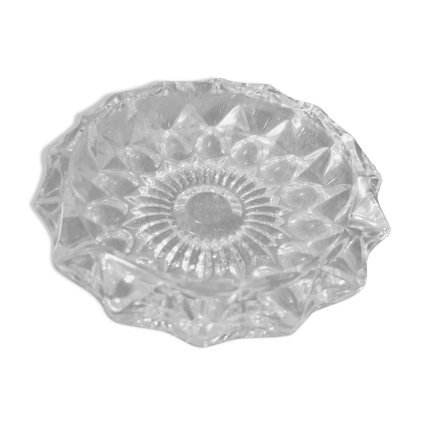 Ashtray glass cup France