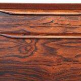 Vintage set of Danish rosewood bedside sewing nests attributed to Erling Torvits, 1960s