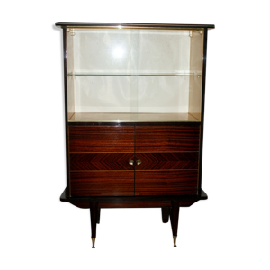 Vitrine bar en palissandre - rio