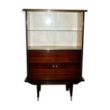 Vitrine bar en palissandre de rio