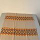 Set of 11 napkins motifs from the seventies 70s