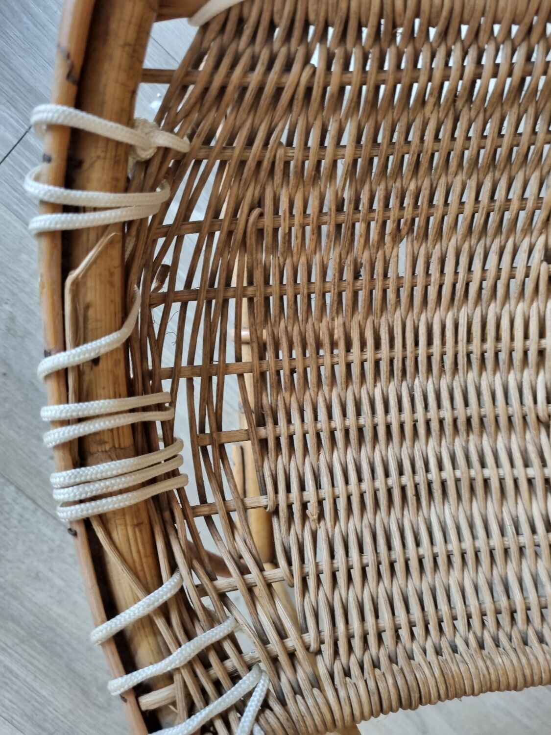 Rattan armchair from 1970