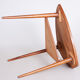 Mid Century Table, 1950s Czechia - Original condition oak