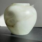 Vase shaped marble marble design 70s