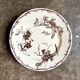HB & Cie brown ironstone cake plate
