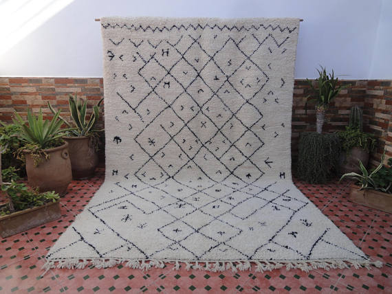 Beni ourain carpet 303 x 195 cm