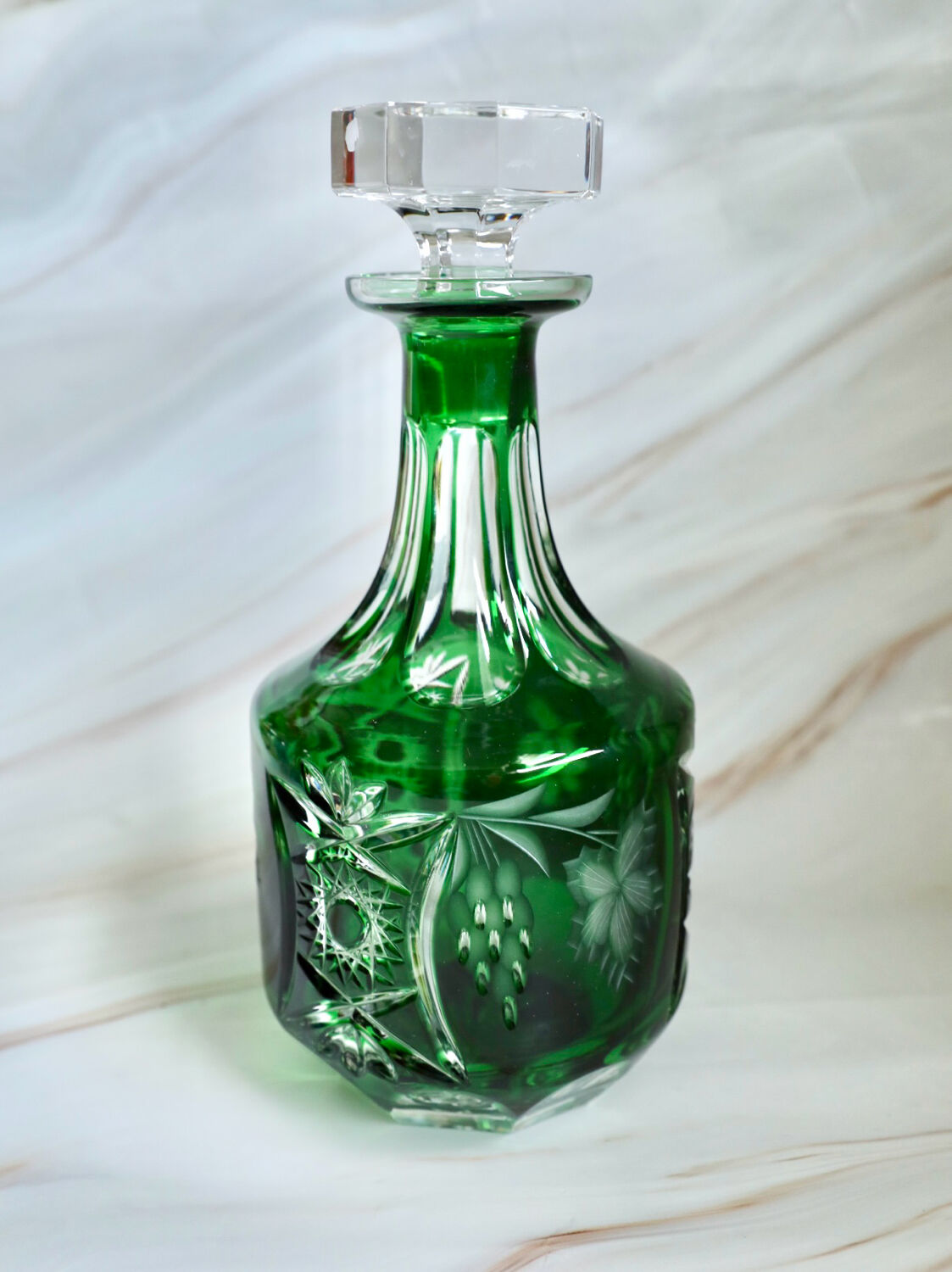 Coloured crystal service