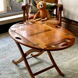 Boat table Butler in beech wood