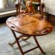 Boat table Butler in beech wood