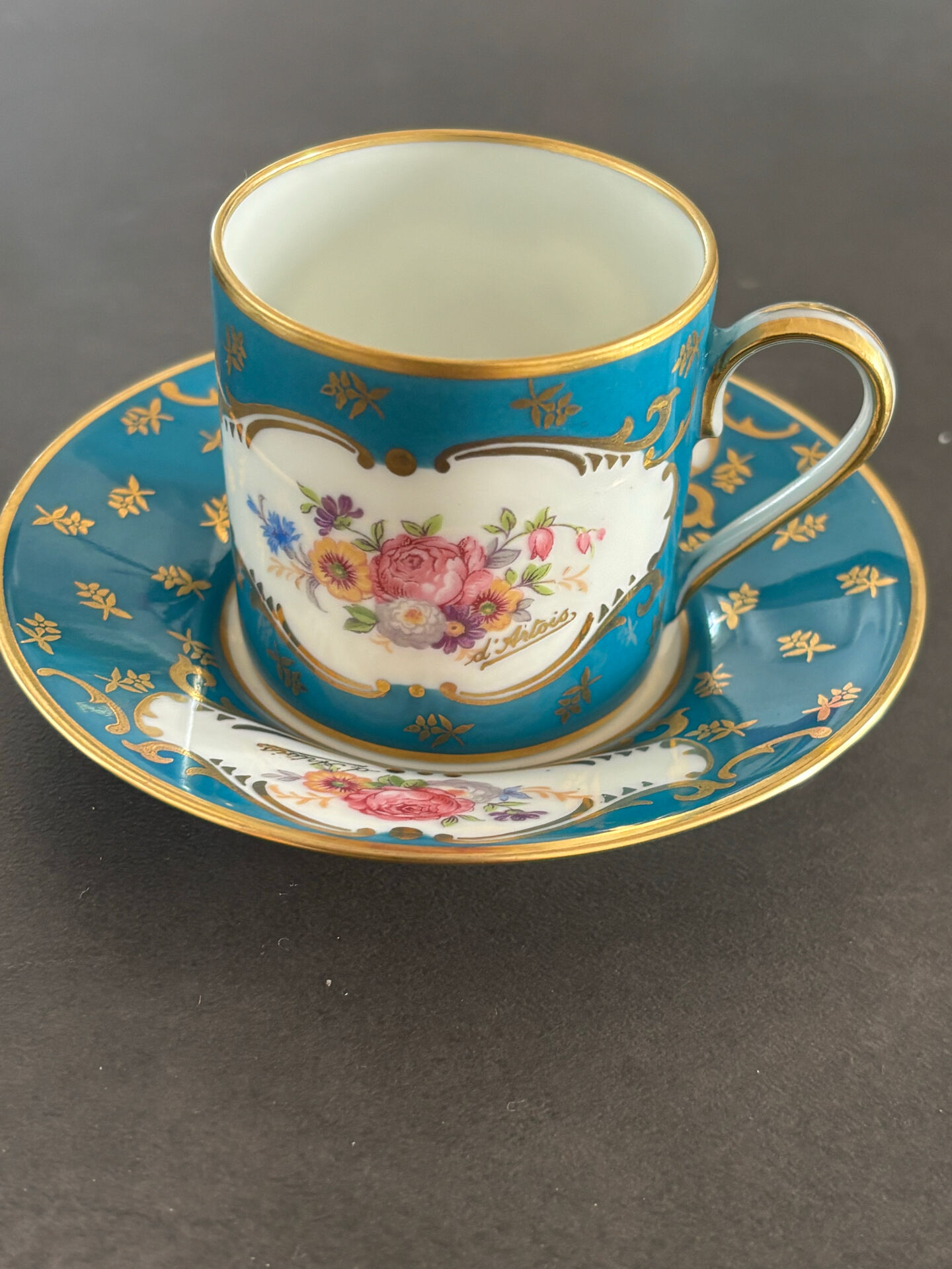 5-cup moka service Royal Limoges factory