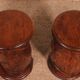 pair of 17th century oak bedside tables or sofa ends