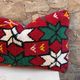 Vintage Berber cushion cover, Moroccan wool cushion.