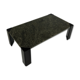 Coffee table, 80s in green marble