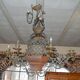 Wrought iron chandelier