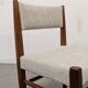 Set of 4 Scandinavian teak chairs, Denmark circa 1960.