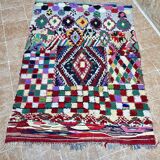 Unique Moroccan Rug - Vintage Art Deco Rug - The Moroccan Rug