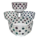 4 glass bowls La Rochère