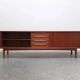 Danish sideboard with tambour doors by Bernhard Pedersen & Søn, 1960s
