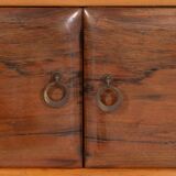 Sculptural Italian Mid-Century nightstand/cabinet, 1950’s