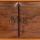 Table de nuit/armoire sculpturale italienne du milieu du siècle, années 1950