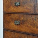 Large early 19th century English antique chest of drawers