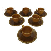 Set of 6 cups Digoin