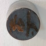 A bottle and six ceramic cups by Gérard Hofmann Vallauris 1950.