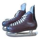 Ice hockey skates alviera canada 1970 pete laliberte size 40