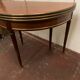 Console a système de style Napoléon III en acajou XIX siècle