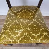 Chaise rembourrée de style Empire des années 1950