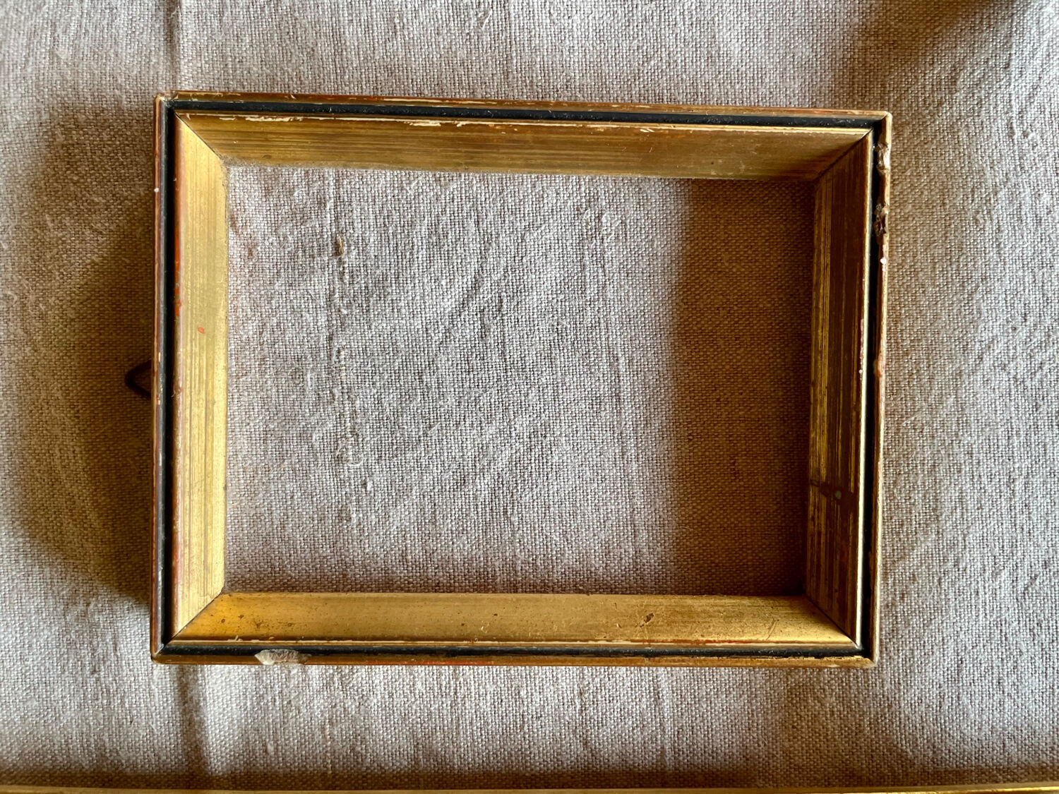Set of gilded wooden frames