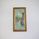 Paintings, oil on canvas, Moretti, 1970, set of 3