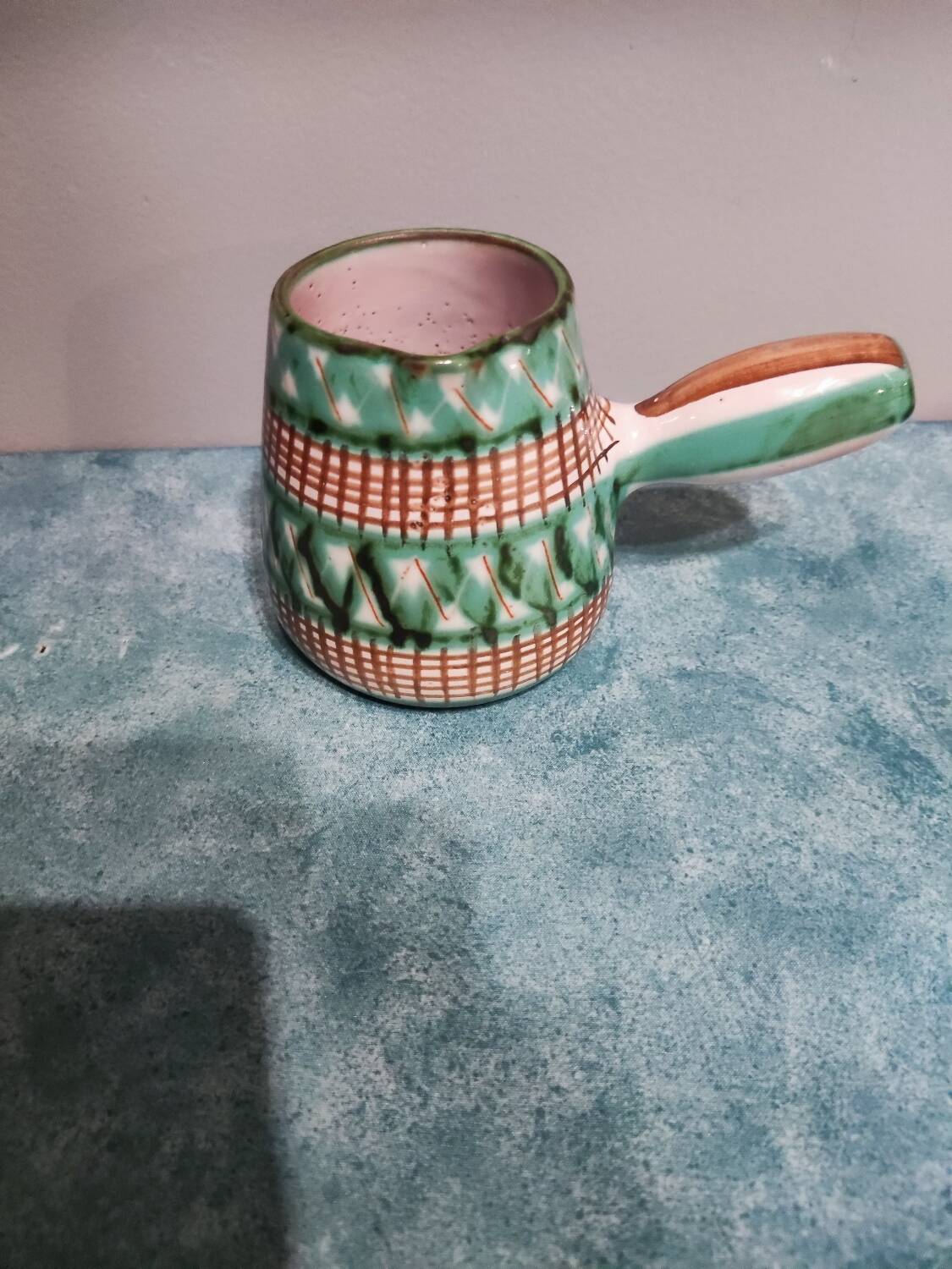 Ceramic milk jug by Robert Picault