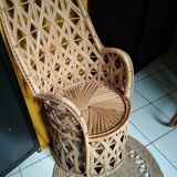 Rattan armchair