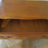 Commode 3 tiroirs style Louis XV en bois massif