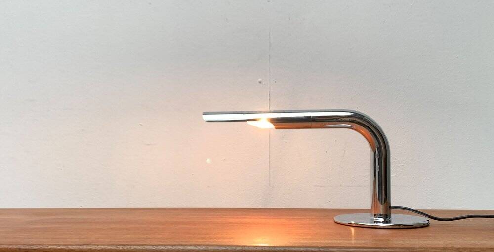 Gulp Minimalist Table Lamp from the Mid-Century by Ingo Maurer for M-Design, Germany, 1960s