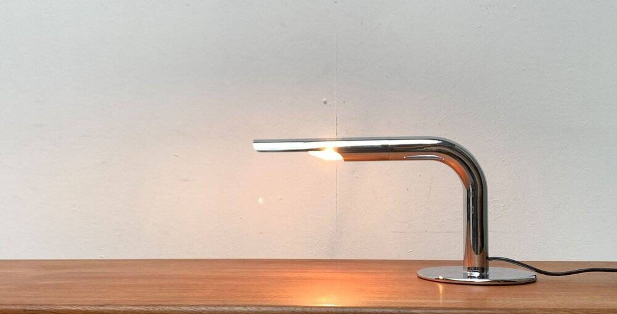 Gulp Minimalist Table Lamp from the Mid-Century by Ingo Maurer for M-Design, Germany, 1960s
