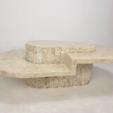 Magnussen Ponte Mactan Stone Coffee Table, 1980s