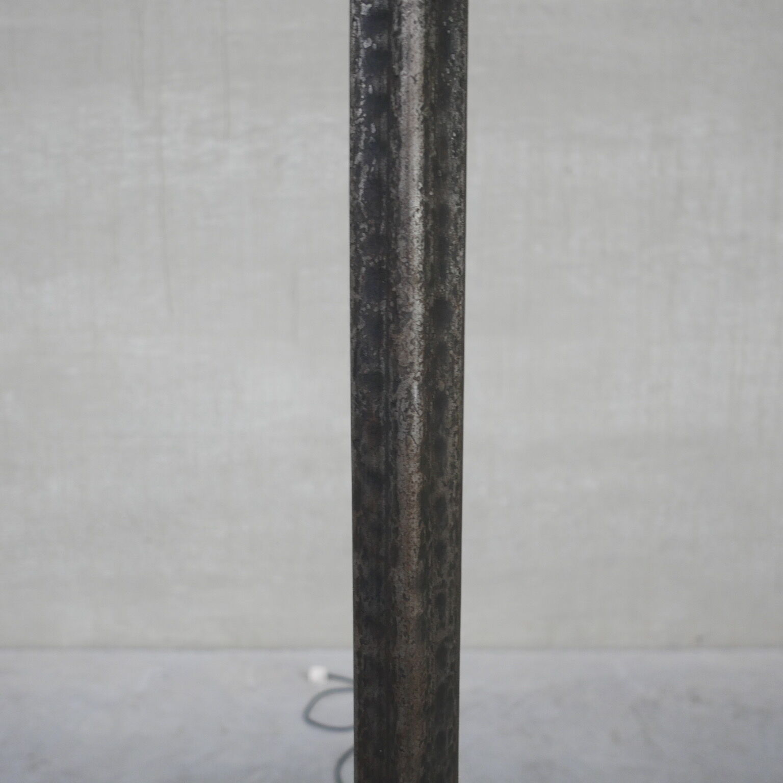 Brutalist Iron Belgium Mid-Century Floor Lamp